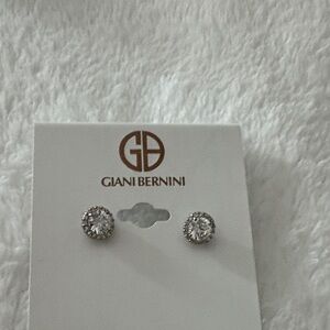 Giani Bernini Elegant Silver Stud Earrings